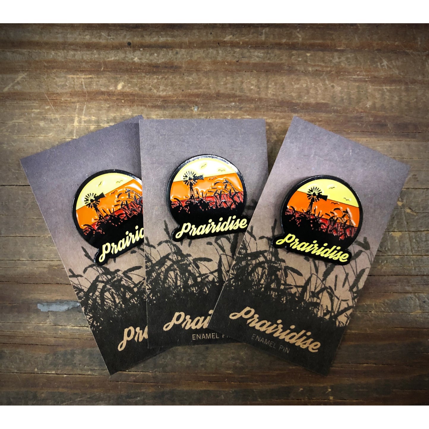 Prairidise Enamel Pin