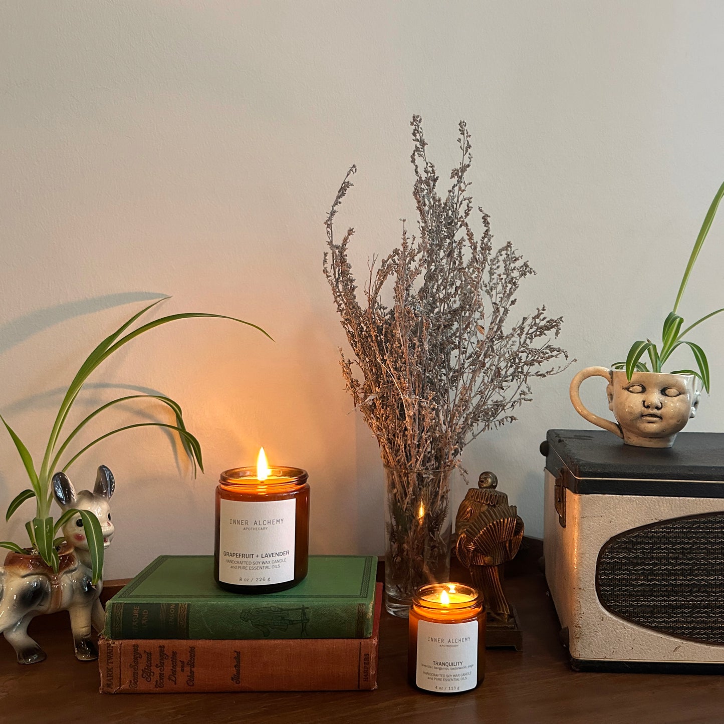 Tranquility // Handcrafted Soy Candle // 8 oz