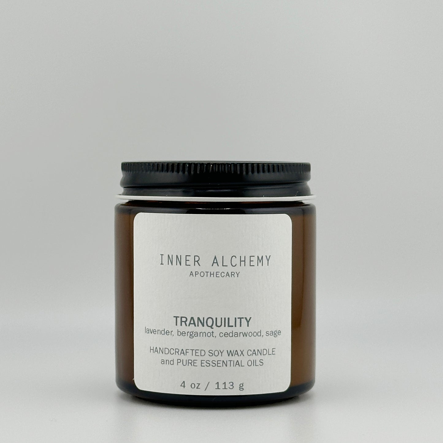 Tranquility // Handcrafted Soy Candle // 4 oz