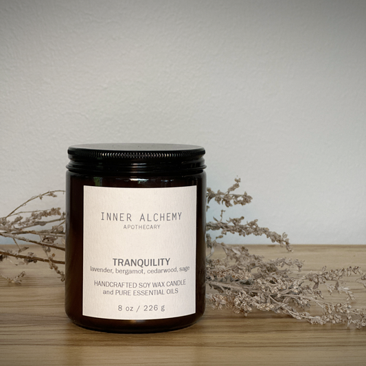 Tranquility // Handcrafted Soy Candle // 8 oz