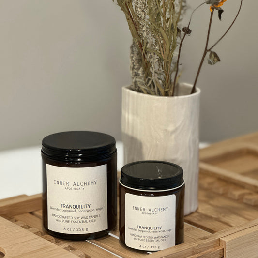 Tranquility // Handcrafted Soy Candle // 4 oz